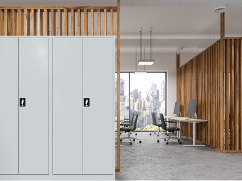 Spokój w biurze zaczyna się od porządku – szafy metalowe na dokumenty - TechViking