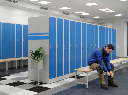 Jak wybrać szafę ubraniową BHP – checklista dla zakupowca - TechViking