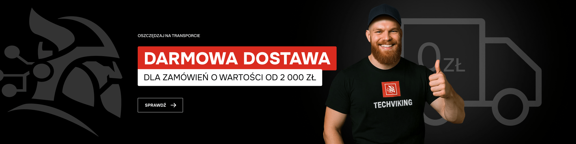 Darmowa dostawa - TechViking