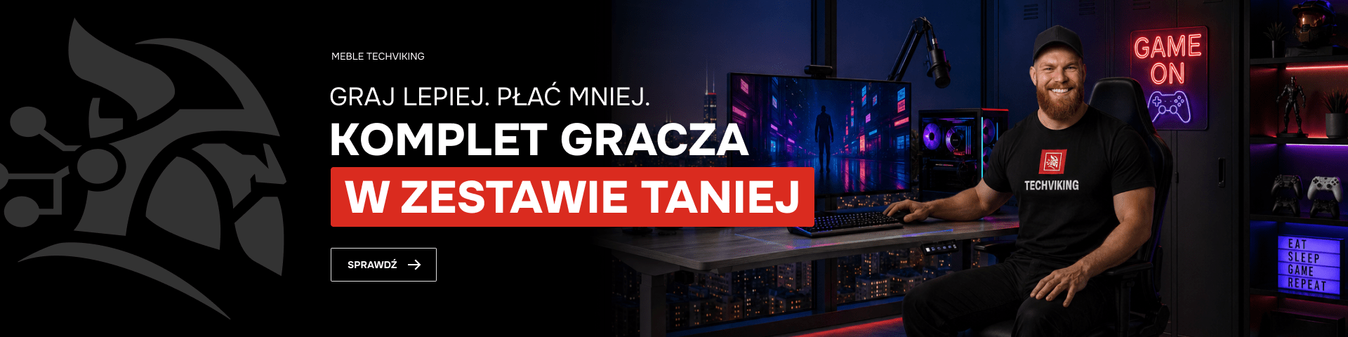 Komplet gracza - TechViking