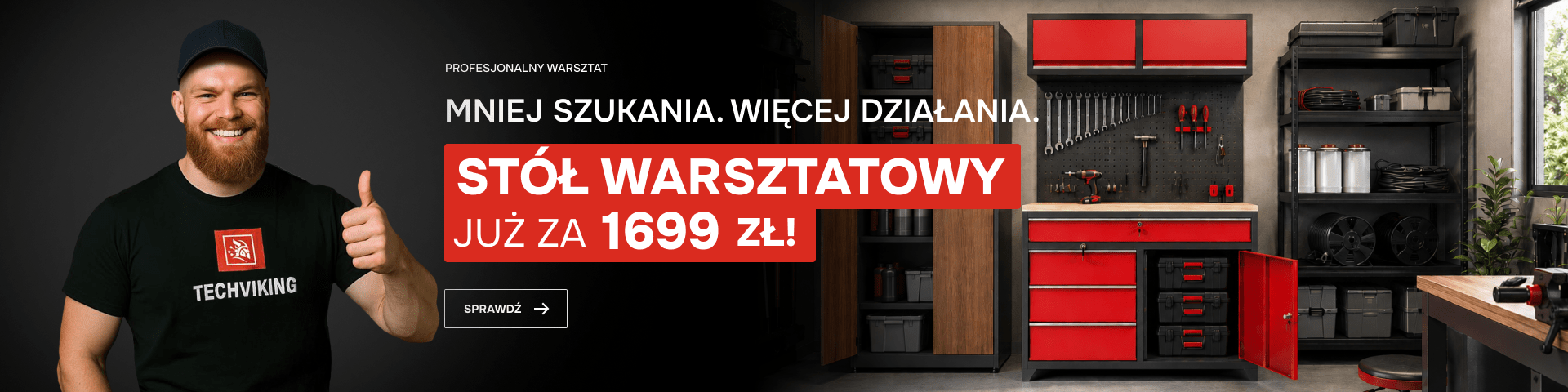 Stół warsztatowy - TechViking