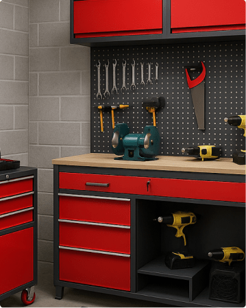 Meble warsztatowe - TechViking