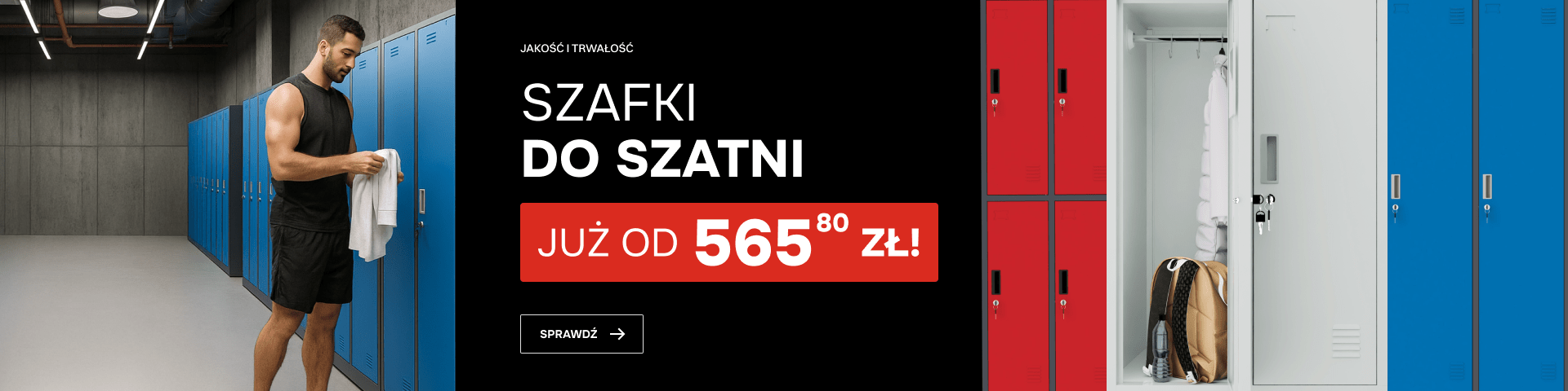 Szafy do szatni - TechViking