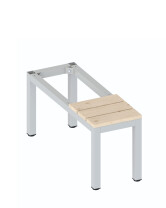 Ławka do szafy o szerokości 30 cm w kolorze szarym - TechViking