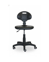 Krzesło warsztatowe GTS na kołach - TechViking