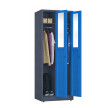 Szafa socjalna ubraniowa, zamek elektroniczny, 1800x600x500 mm, grafitowo-niebieska - TechViking #2