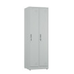 Szafa socjalna ubraniowa, 1800x600x500 mm, szara - TechViking #1
