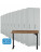 8x Szafa socjalna ubraniowa, 1800x600x500 mm, szara + 1x Biurko z elektryczną regulacją wysokości, orzech/czarne za 1 zł - TechViking