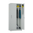 6x Szafa socjalna BHP ubraniowa, 1800x800x500 mm, szara - TechViking #3