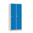 Szafa socjalna BHP ubraniowa, 1800x800x500 mm, szaro-niebieska - TechViking #1