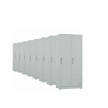8x Szafa socjalna BHP ubraniowa, 1800x800x500 mm, szara - TechViking #1