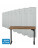 8x Ubraniowa szafa metalowa typu L, 1800x400x500 mm, szara + 1x Biurko z elektryczną regulacją wysokości, orzech/czarne za 1 zł - TechViking
