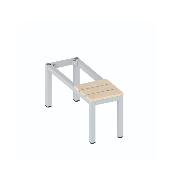 Ławka do szafy o szerokości 40 cm w kolorze szarym