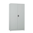 Biurowa szafa metalowa na dokumenty, 1950x1000x435 mm, szara - TechViking #1