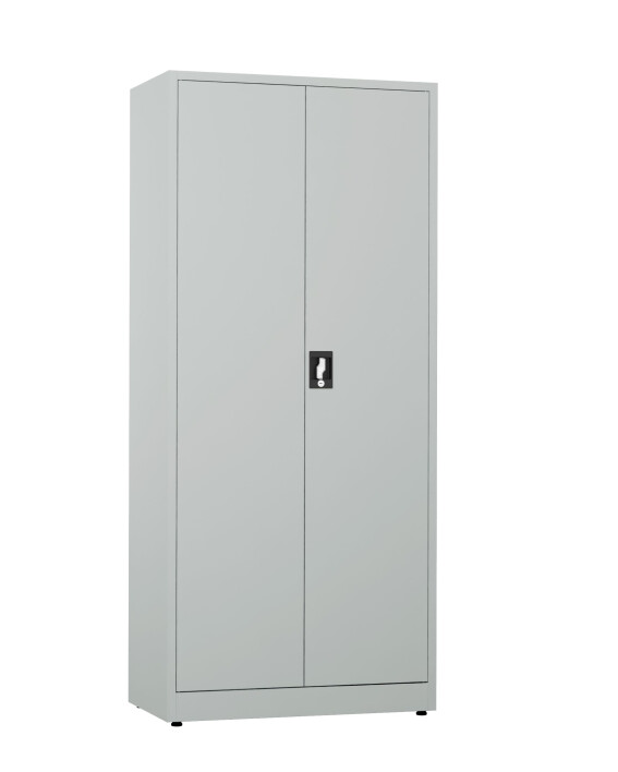 Biurowa szafa metalowa na dokumenty, 1950x800x435 mm, szara - TechViking