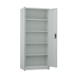 Biurowa szafa metalowa na dokumenty, 1950x800x435 mm, szara - TechViking #2