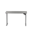Biurko z elektryczną regulacją wysokości, 1200x600 mm, szare - TechViking #2