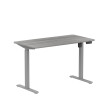 Biurko z elektryczną regulacją wysokości, 1200x600 mm, szare - TechViking #3