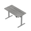 Biurko z elektryczną regulacją wysokości, 1200x600 mm, szare - TechViking #4