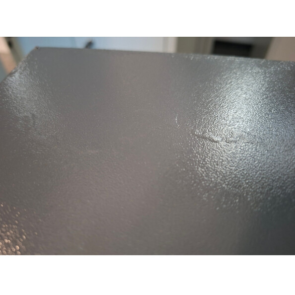 Mobilny kontenerek warsztatowy 850x560x600 mm, grafitowo-czerwony, wyprzedaż 2 - TechViking #4