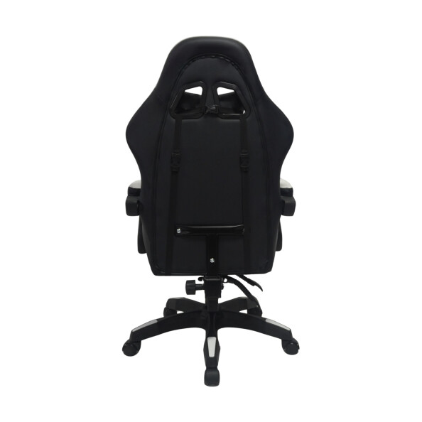 Fotel gamingowy NORD-X czarno/ biały - TechViking #5