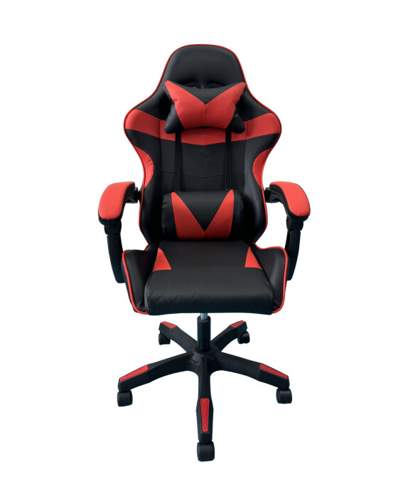 Fotel gamingowy NORD-X czarno/ czerwony - TechViking