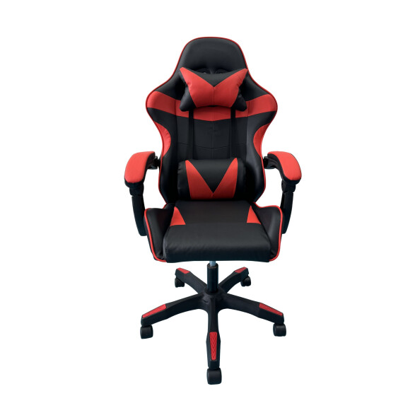 Fotel gamingowy NORD-X czarno/ czerwony - TechViking #1