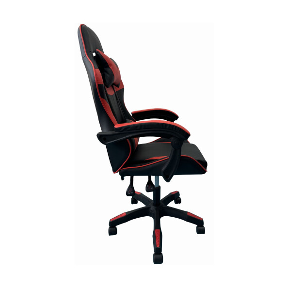 Fotel gamingowy NORD-X czarno/ czerwony - TechViking #2