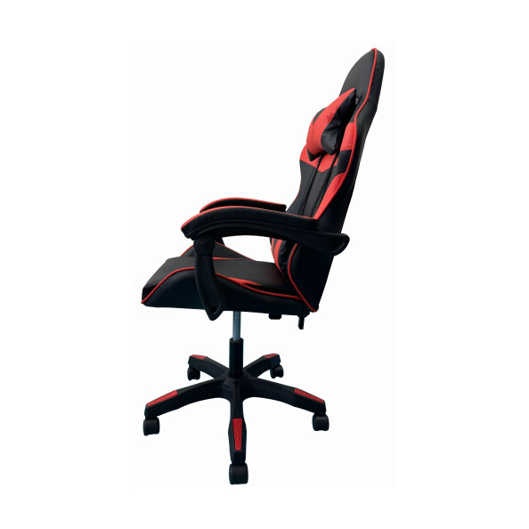 Fotel gamingowy NORD-X czarno/ czerwony - TechViking #6
