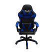 Fotel gamingowy NORD-X czarno/ niebieski - TechViking #1