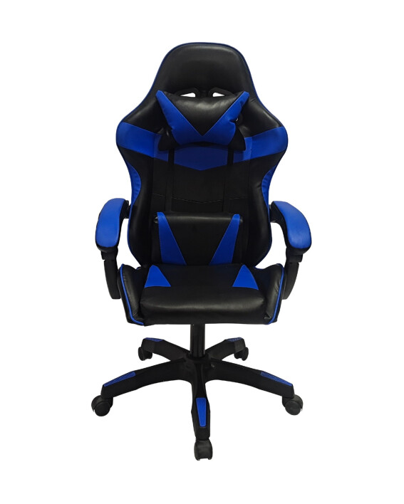 Fotel gamingowy NORD-X czarno/ niebieski - TechViking