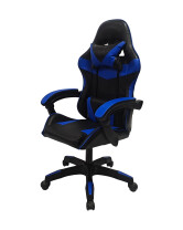 Fotel gamingowy NORD-X czarno/ niebieski - TechViking