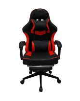 Fotel gamingowy NORD-X2 czarno / czerwony - TechViking