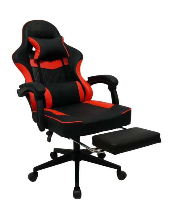 Fotel gamingowy NORD-X2 czarno / czerwony - TechViking