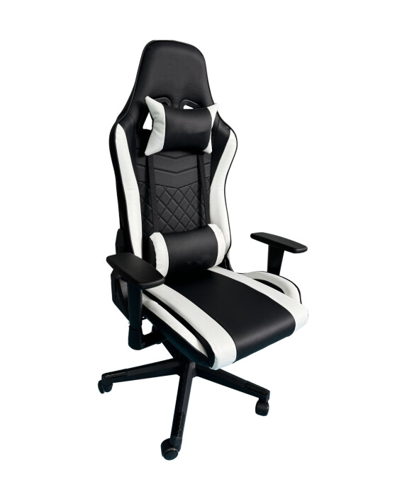 Fotel gamingowy RAGNAR-X biało-czarny - TechViking