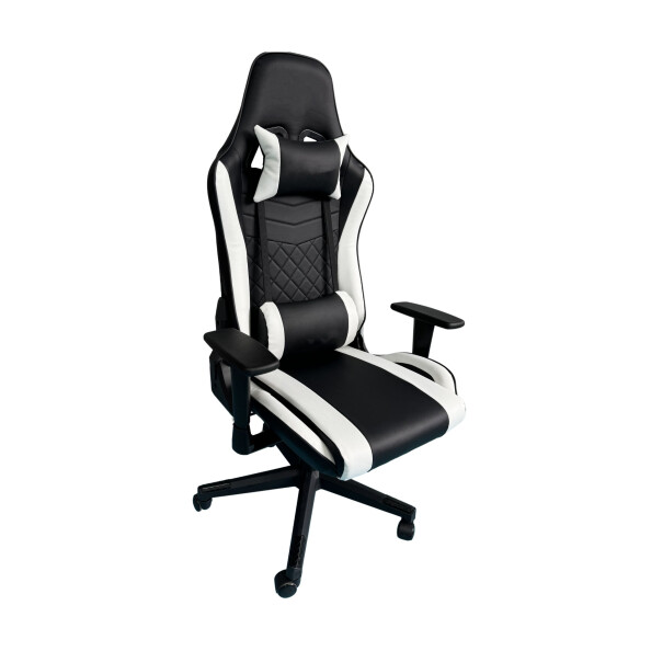 Fotel gamingowy RAGNAR-X biało-czarny - TechViking #3