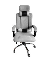 Fotel biurowy GPX jasno szary - TechViking
