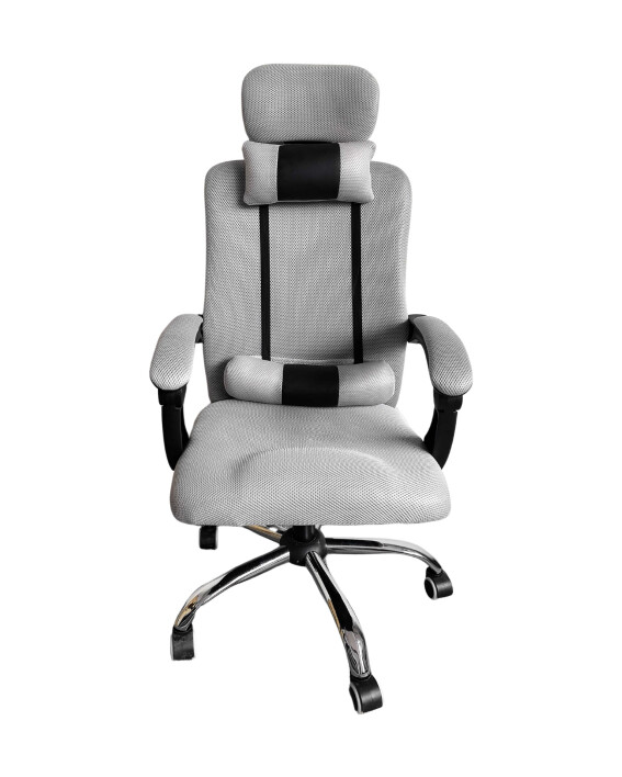 Fotel biurowy GPX jasno szary - TechViking