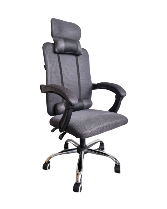 Fotel biurowy GPX ciemno szary - TechViking