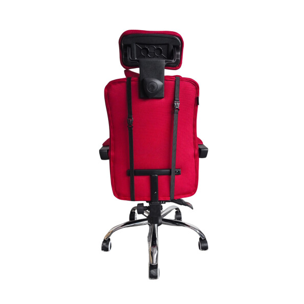 Fotel biurowy GPX czerwony - TechViking #3