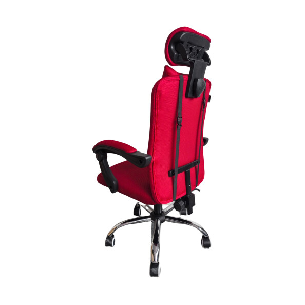 Fotel biurowy GPX czerwony - TechViking #4