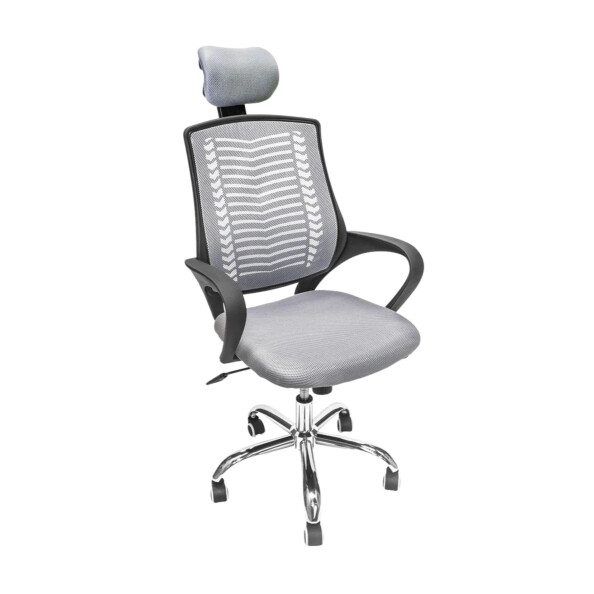 Fotel biurowy ARIS szary - TechViking #1