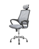 Fotel biurowy ARIS szary - TechViking