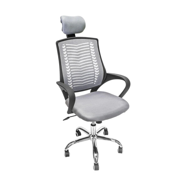 Fotel biurowy szary, wyprzedaż - TechViking #3