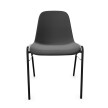 Krzesło do poczekalni Beta Chrome grafitowe - TechViking #2