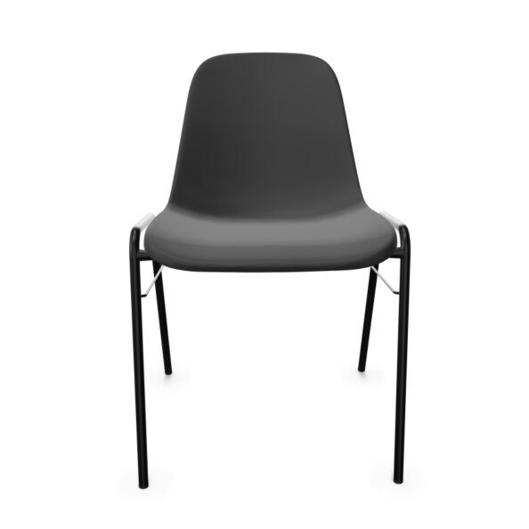 Krzesło do poczekalni Beta Chrome grafitowe - TechViking #2