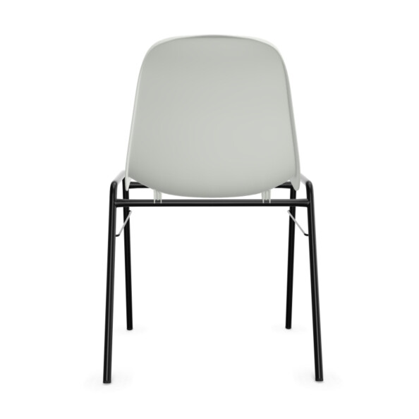 Krzesło do poczekalni Beta Chrome jasny popiel - TechViking #4