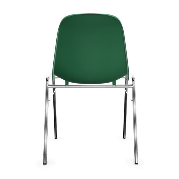 Krzesło do poczekalni Beta Chrome zielone - TechViking #4